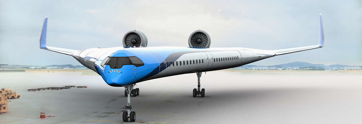 El avión Flying V 