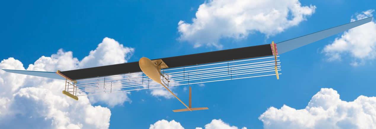 Un avión que puede volar sin utilizar nafta.