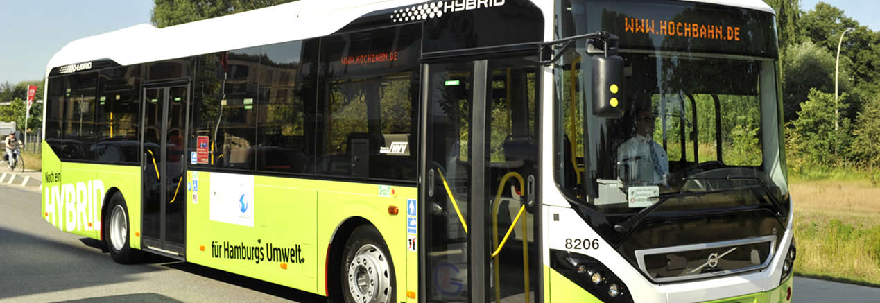  El colectivo híbrido Volvo 7900