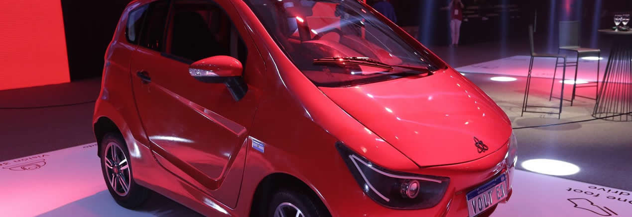 El Auto Eléctrico Argentino Volt Z1 