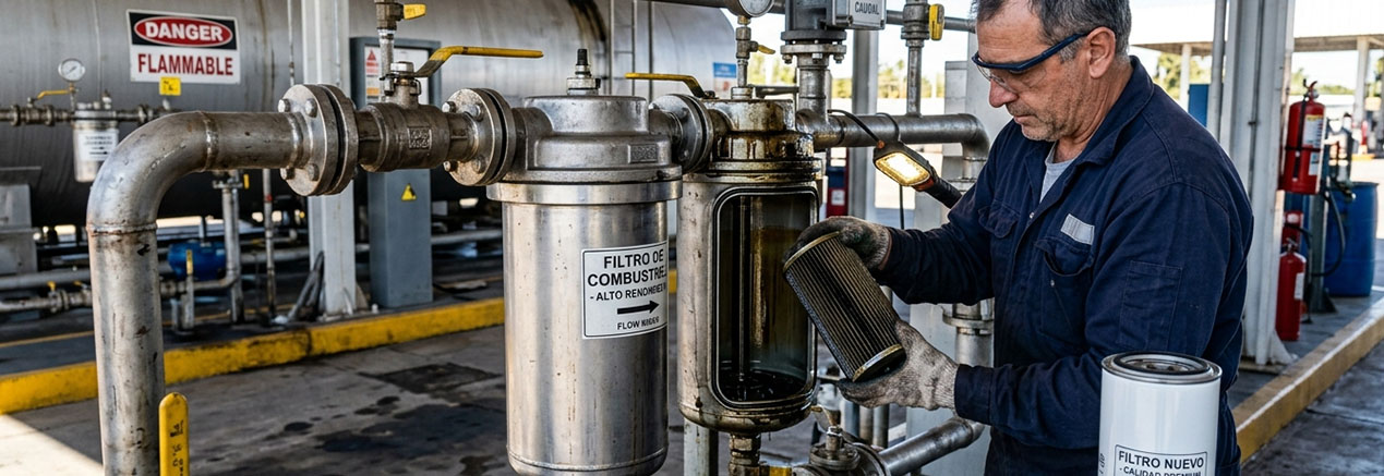 Filtros de combustible: peque&ntilde;os componentes, grandes resultados
