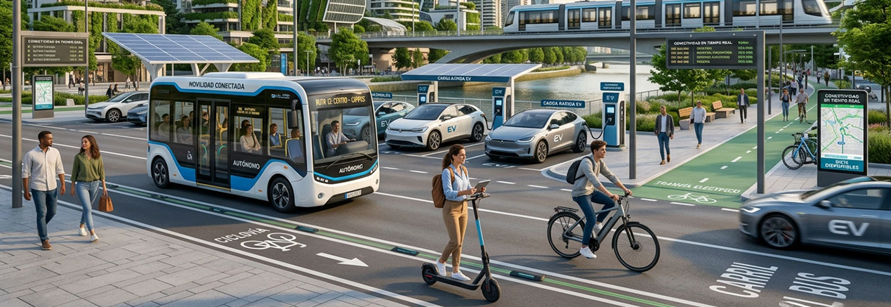 Movilidad del futuro: tecnolog&iacute;a y transporte
